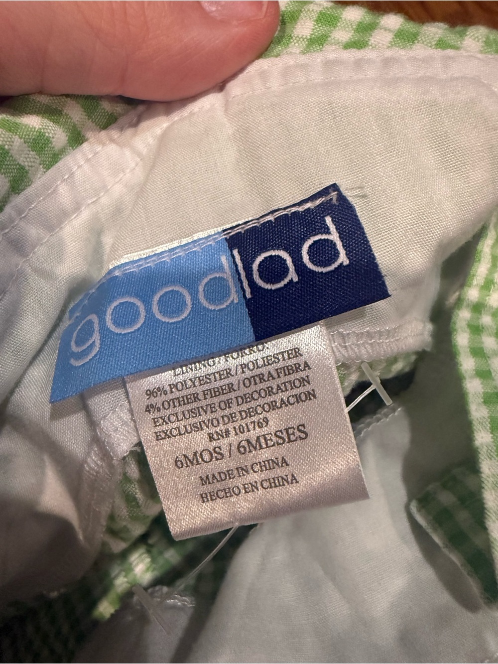 6 for $10 Green Frog Overalls - Picture 3 of 3